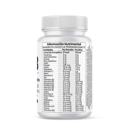 VIT 23 - Potenciado con 12 Vitaminas Clave y 11 Minerales Fundamentales
