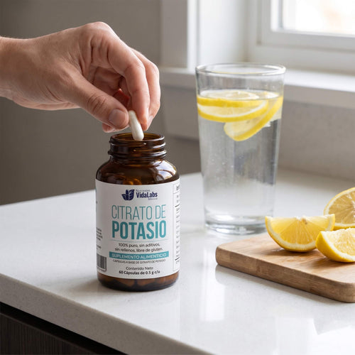 Citrato De Potasio, Balance Electrolitico, Apoyo Muscular Y A Tu Sistema Nervioso